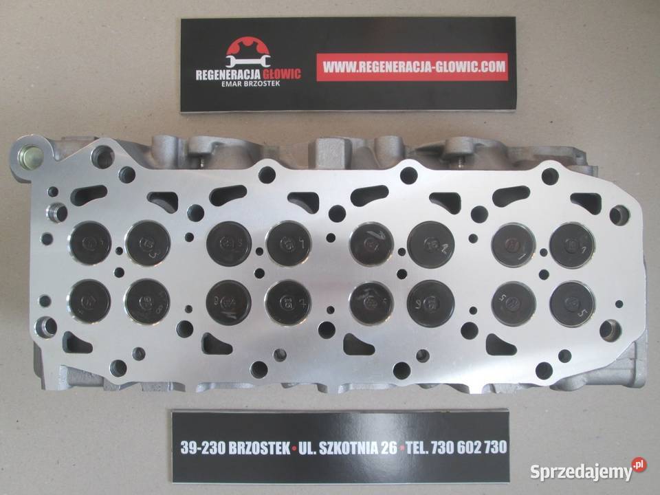 GŁOWICA Nowa RENAULT 30 DCI Mascott Master głowice cylindrów Brzostek