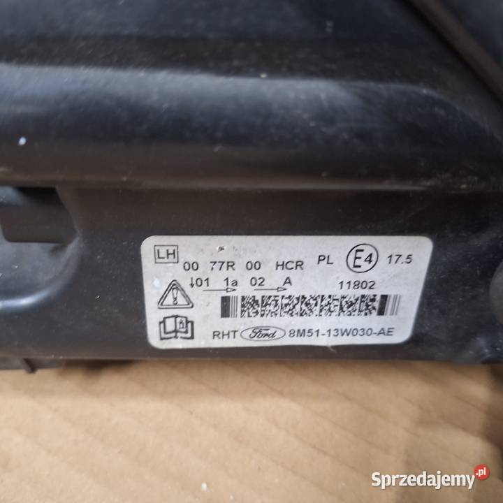 Lampy ford fokus zachodniopomorskie Banie