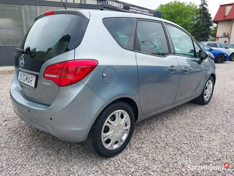 Opel Meriva 1400 T SALON 100 bezwypadkowy 54 II Rok produkcji 2010 Warszawa