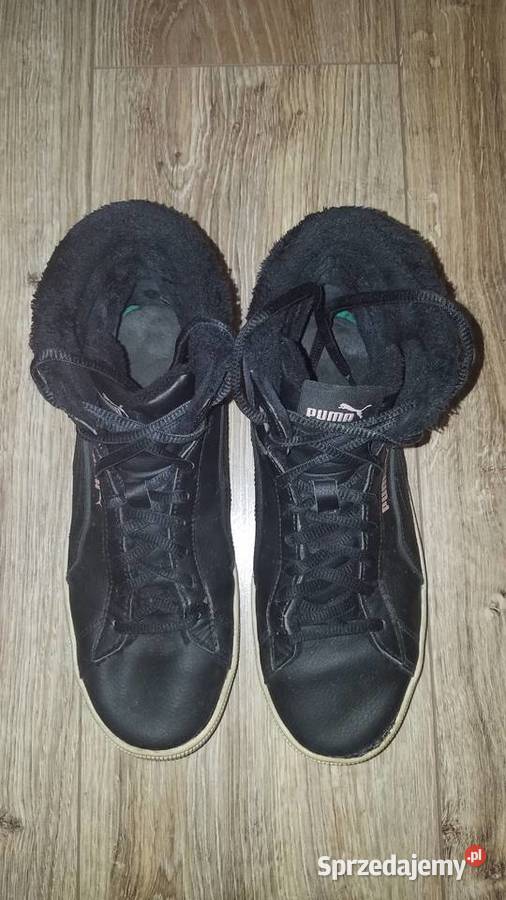 Buty PUMA 3738 24 buty wysokie ocieplane czarne Rozmiar 37.5 Białystok
