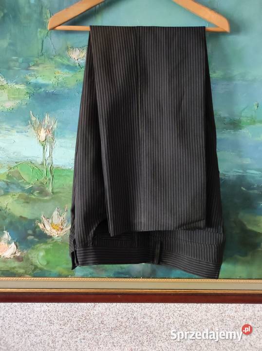 L XL męskie spodnie z kantem eleganckie Rozmiar XL Kielce