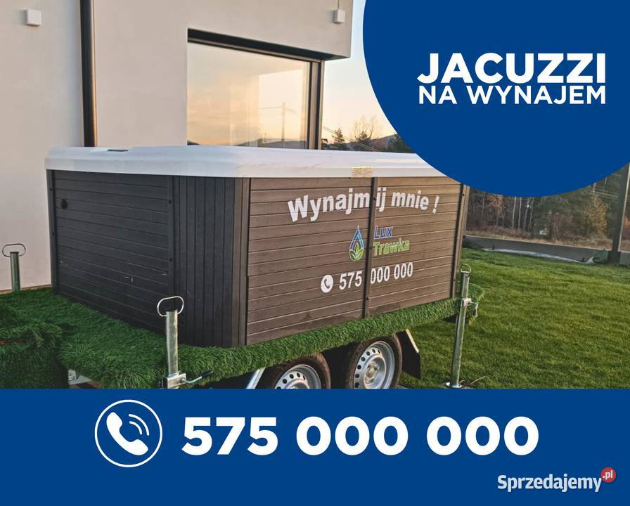 Wynajmij jacuzzi PREMIUM balia na wynajem Myślenice sprzedam