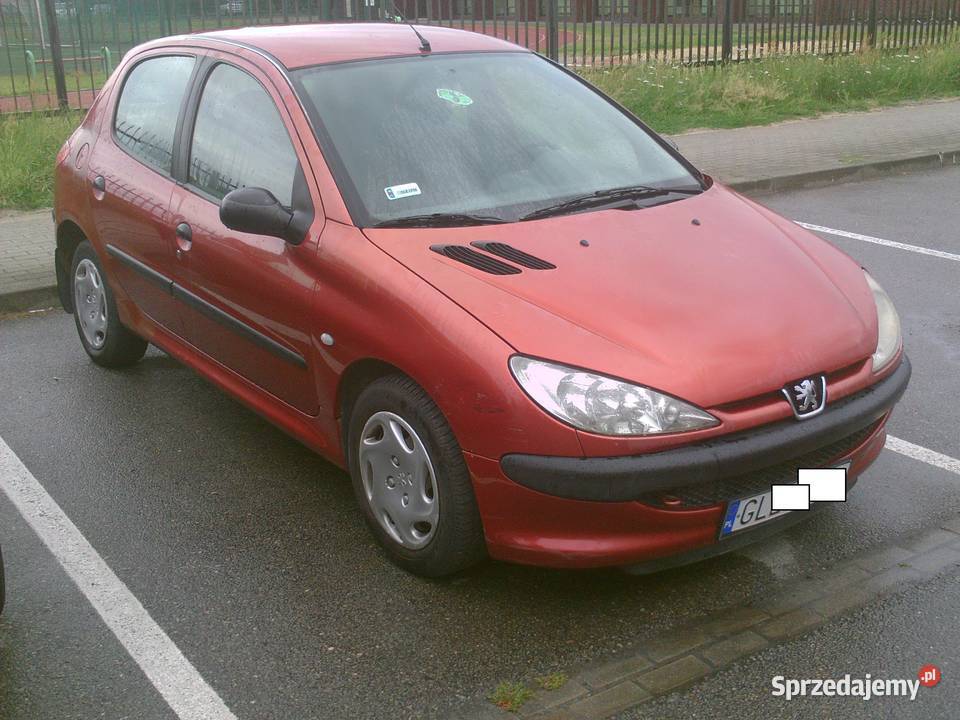 Peugeot 206 11 benzyna sprawny zdrowy noweOC i poduszka powietrzna 206