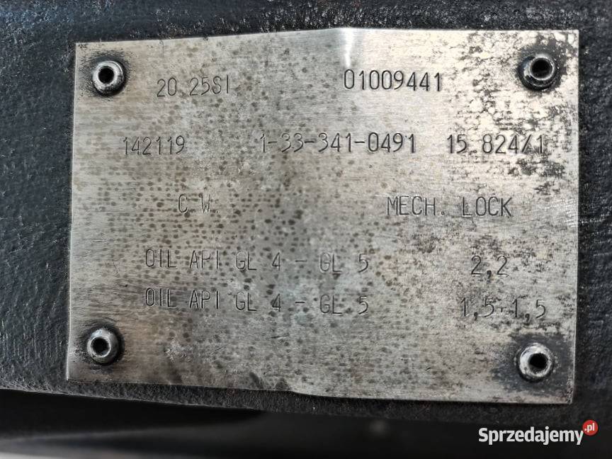 Mechanizm różnicowy Case CVX 2025SI Części wielkopolskie