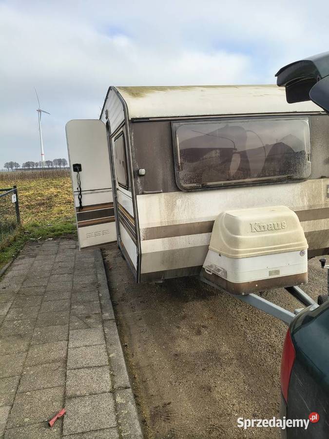 Przyczepa kempingowa przywieziona z Niemiec Chełm