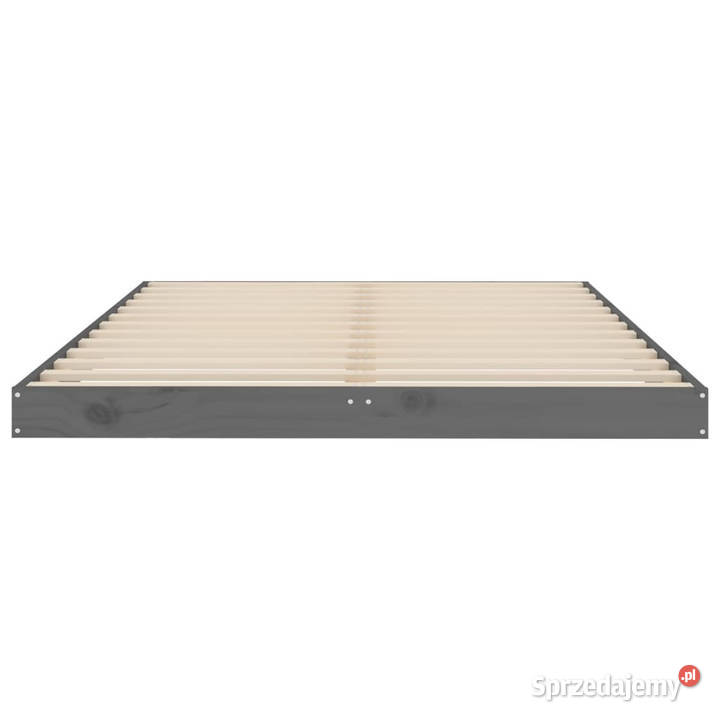 Rama łóżka szara lite drewno sosnowe 120x190 Warszawa sprzedam