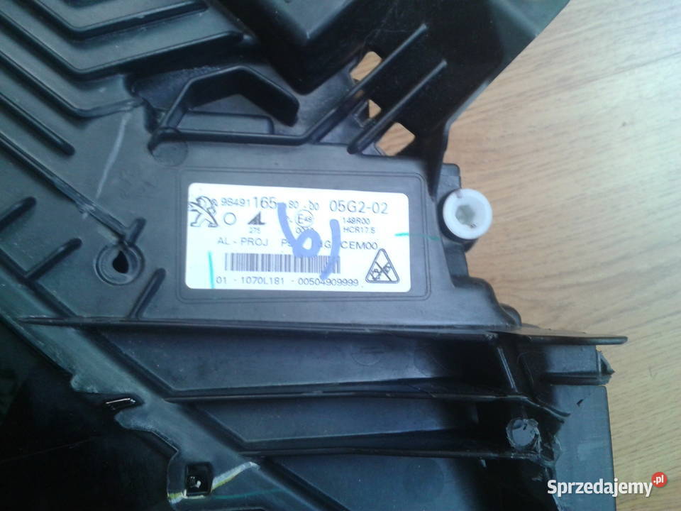 9849116580 Lampa lewa Peugeot 308 t10 308 Kraków