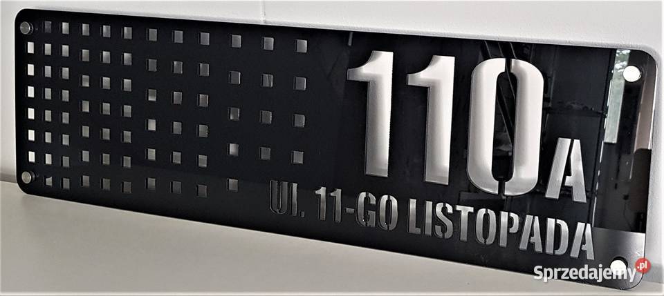 Tabliczka adresowa personalizowana
