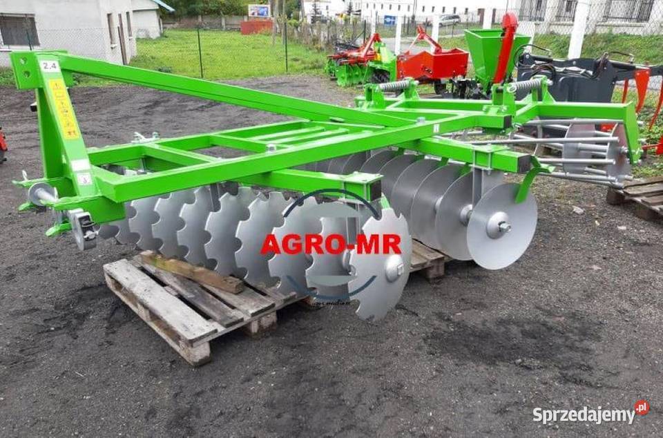 Brona talerzowa 2walcowa Bomet PAVO nieuszkodzony Proszówka
