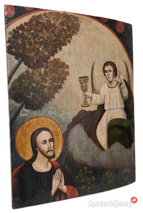 Ikona Jezus Chrystus Modlitwa w ogrodzie Warszawa