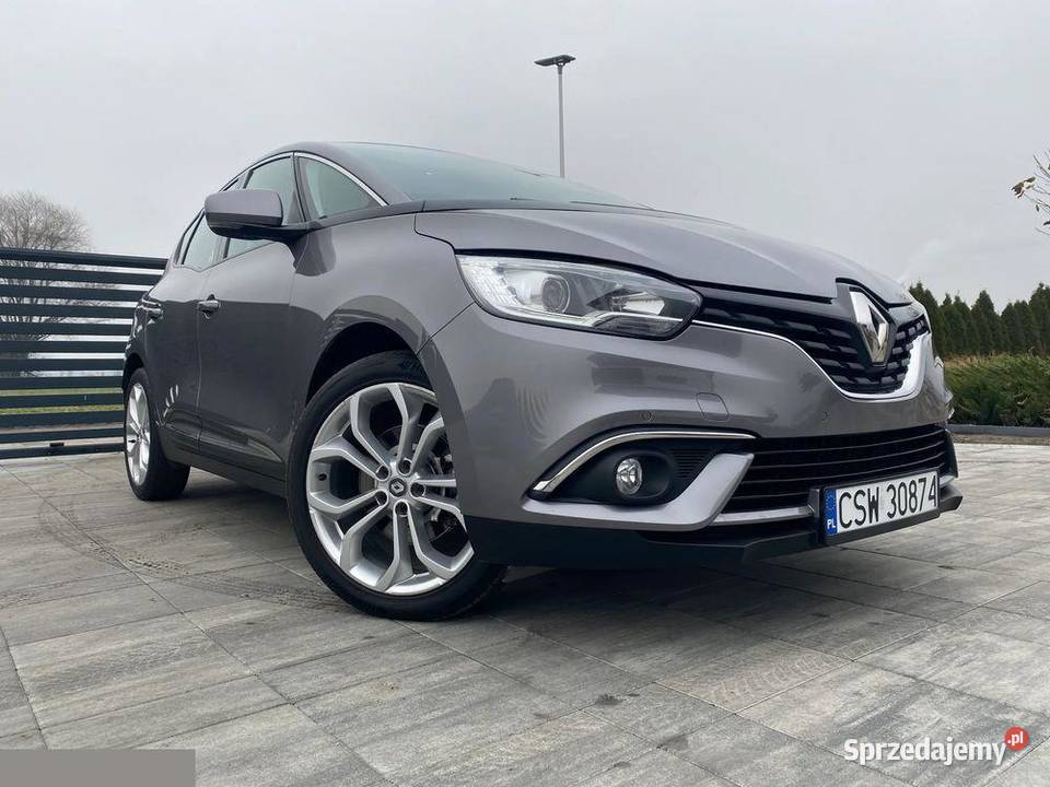 Renault Scenic 12 benzyna 130 2016r Grudziądz sprzedam