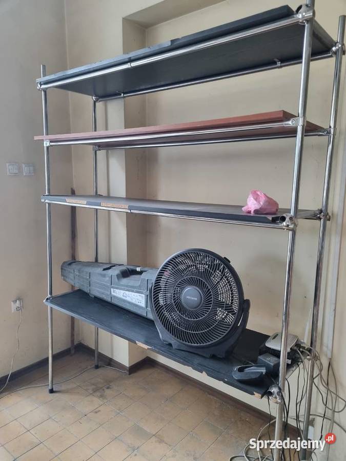 Regały z rurek chromowanych Łódź