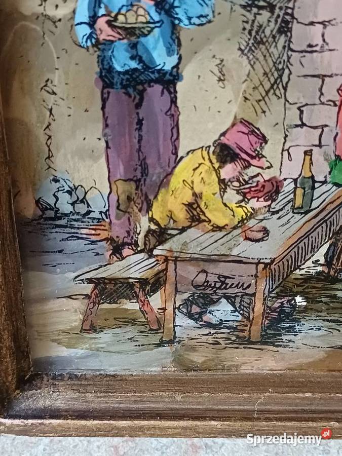 Vintage sztuka peruwianska Rękodzieło małopolskie Nowy Targ
