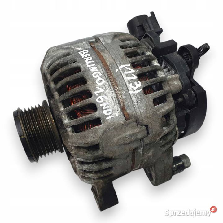 ALTERNATOR Peugeot Partner Berlingo 16 HDi Bosch Układ elektryczny silnika Chełm