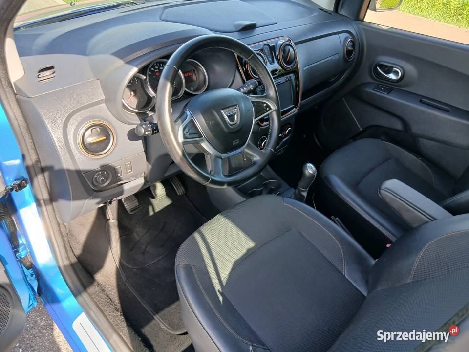 Dacia Lodgy stepway 7 osobowa 130tyśkm z Niemiec nieuszkodzony Kotlin