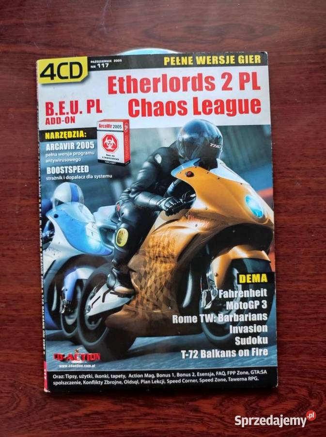 CD Action 117 Etherlords 2 Chaos League Antz Kielce
