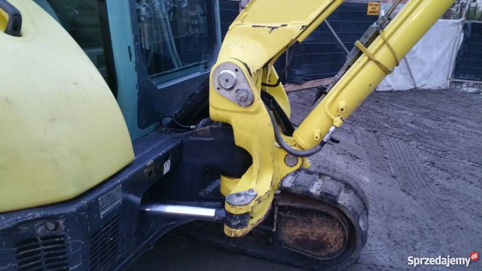 Minikoparka YANMAR VIO45 2008 midi koparka 45 nieuszkodzony małopolskie Kraków