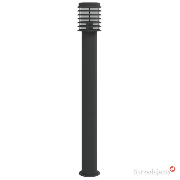 Lampa ogrodowa na słupku czarna 110 stal Warszawa