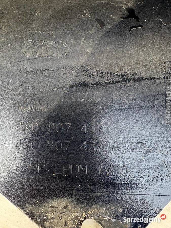 ZDERZAK PRZÓD PRZEDNI AUDI A6 C8 4K0 4K0807437 Jabłonna
