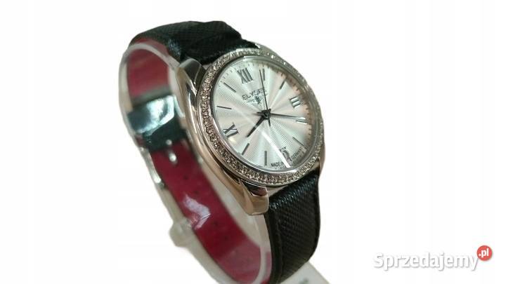 Zegarek damski Elysee Diana 28600B stal skóra