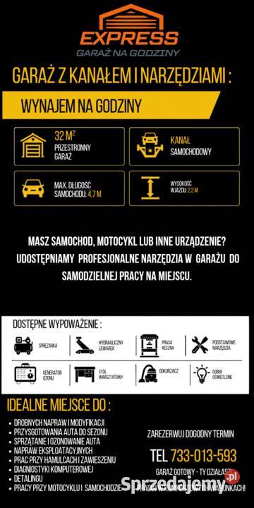 Garaz warsztat na godziny Gdańsk