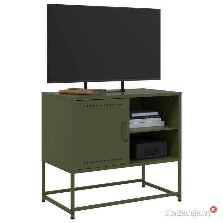 Szafka pod telewizor musztardowa 1005x39x605 Meble