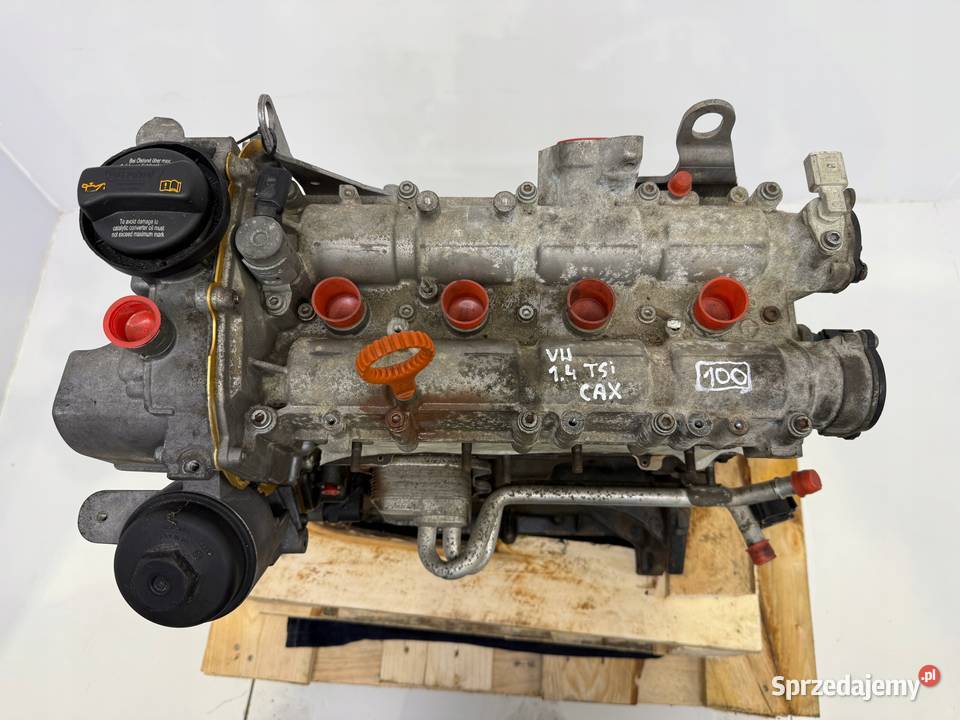SILNIK CAX CAXA VW Golf VI Jetta III Passat B6 Silniki kompletne Chełm