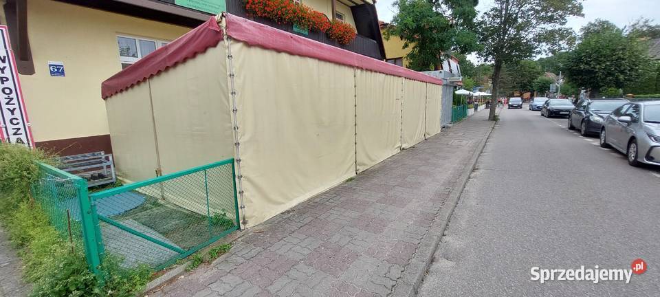 Namiot sprzedażowy Ustronie Morskie