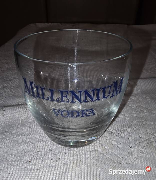 Szklaneczka literatka Millennium do kolekcji śląskie Sosnowiec