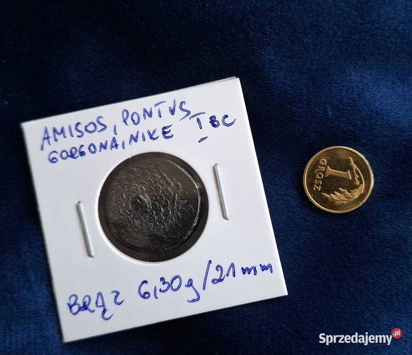 Starożytna Grecja moneta z Pontu Amisos I w pne Wejherowo
