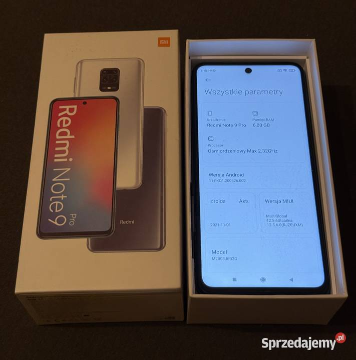 Używany redmi note 9 pro Katowice