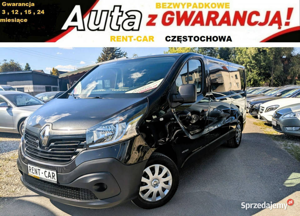 Renault Trafic 16D121OPŁACONYBezwypadkowy 3Osoby wspomaganie kierownicy Renault śląskie Częstochowa