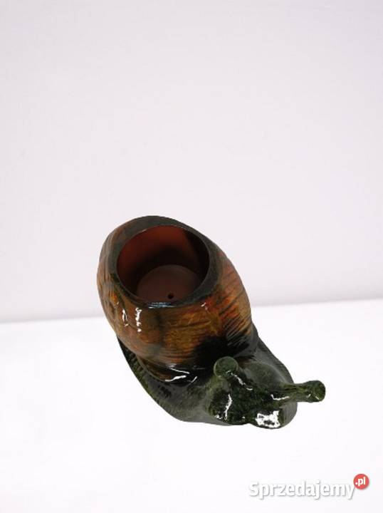 Dekoracja Figura Ślimak Donica łódzkie