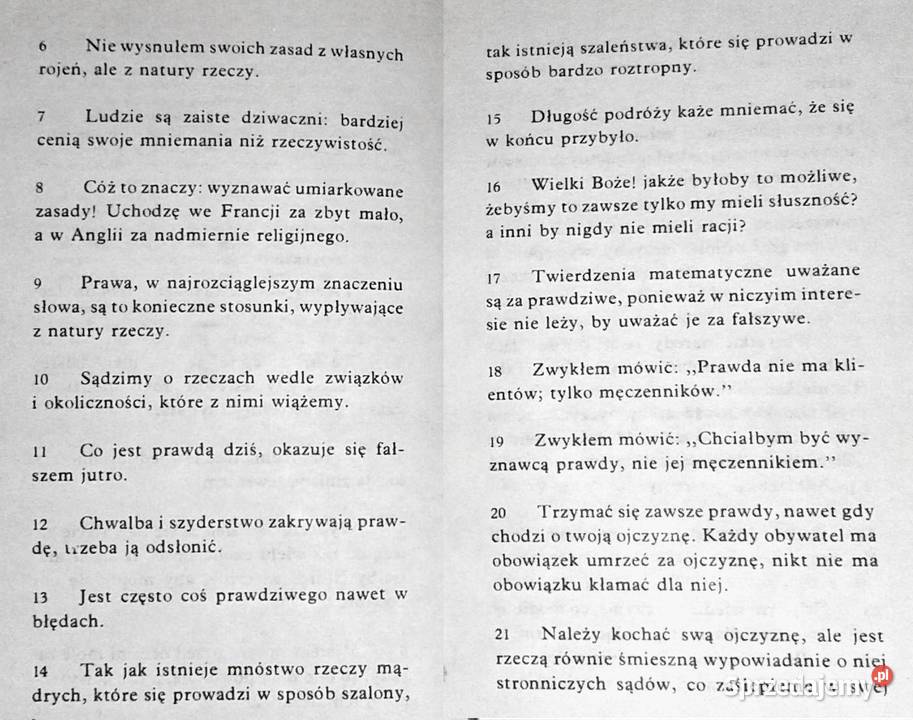 Myśli Montesquieu lubelskie Chełm