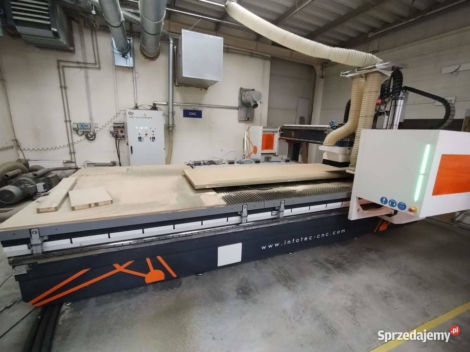 Przemysłowa frezarka CNC INFOTEC 4121 PRO EVO śląskie