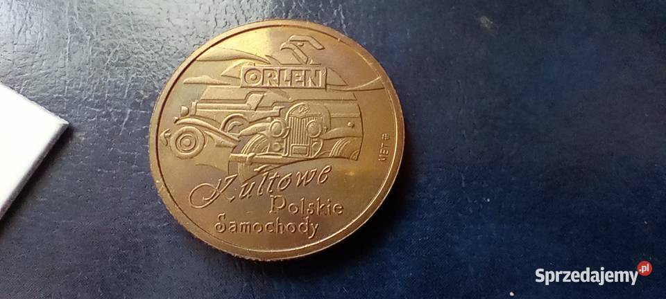 Stare monety Medal Syrena FSO 180 Lesko