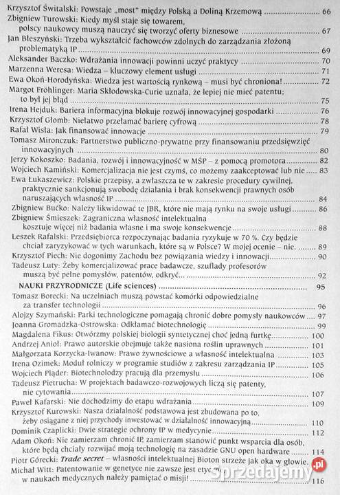 Zarządzanie własnością intelektualną IP Rok wydania 2010 lubelskie Chełm sprzedam