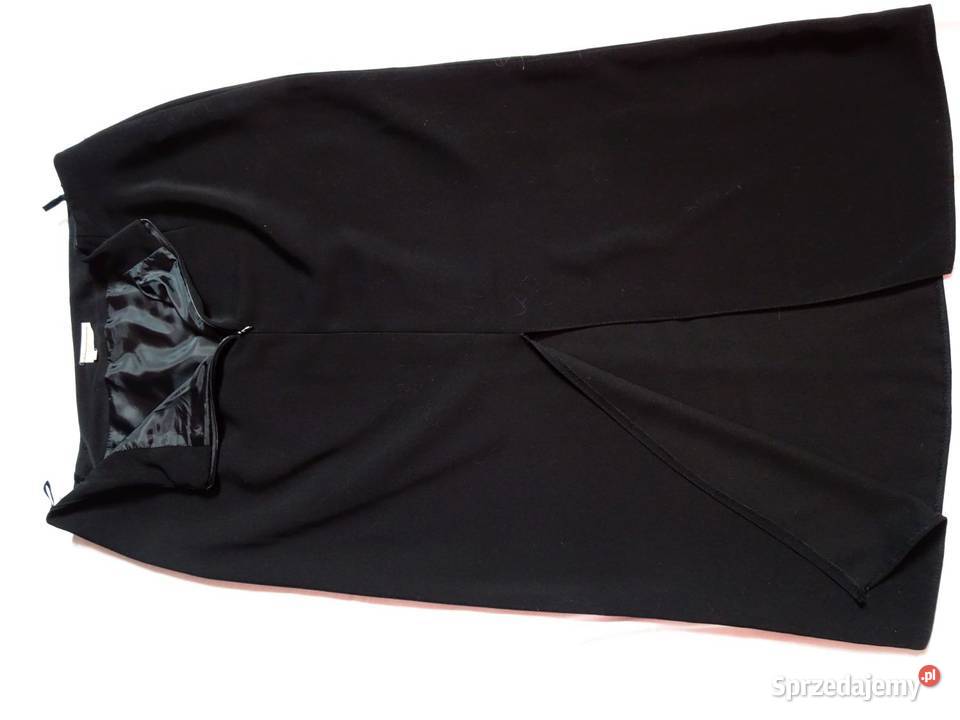 Czarna Spódnica ołówkowa długa 46 Nowy Sącz sprzedam