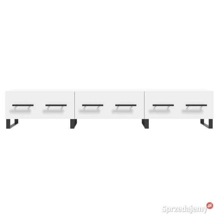 Szafka pod TV biała 150x36x30 materiał Warszawa