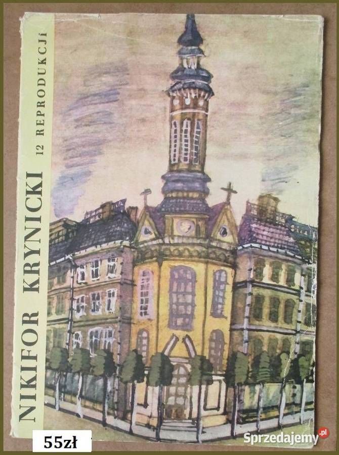 Nikifor Krynicki 12 reprodukcji sztuka naiwna Łódź
