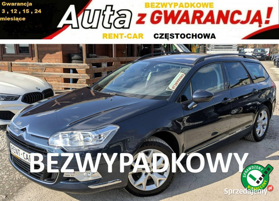 Citroen C5 16HDi109OPŁACONYBezwypadkowy nieuszkodzony Częstochowa