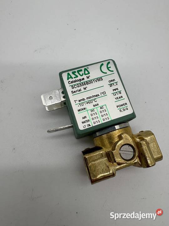Asco SCG356B001VMS Elektrozawór Warszawa sprzedam