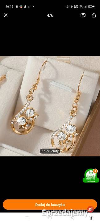 Komplet biżuterii damskiej mazowieckie Radom