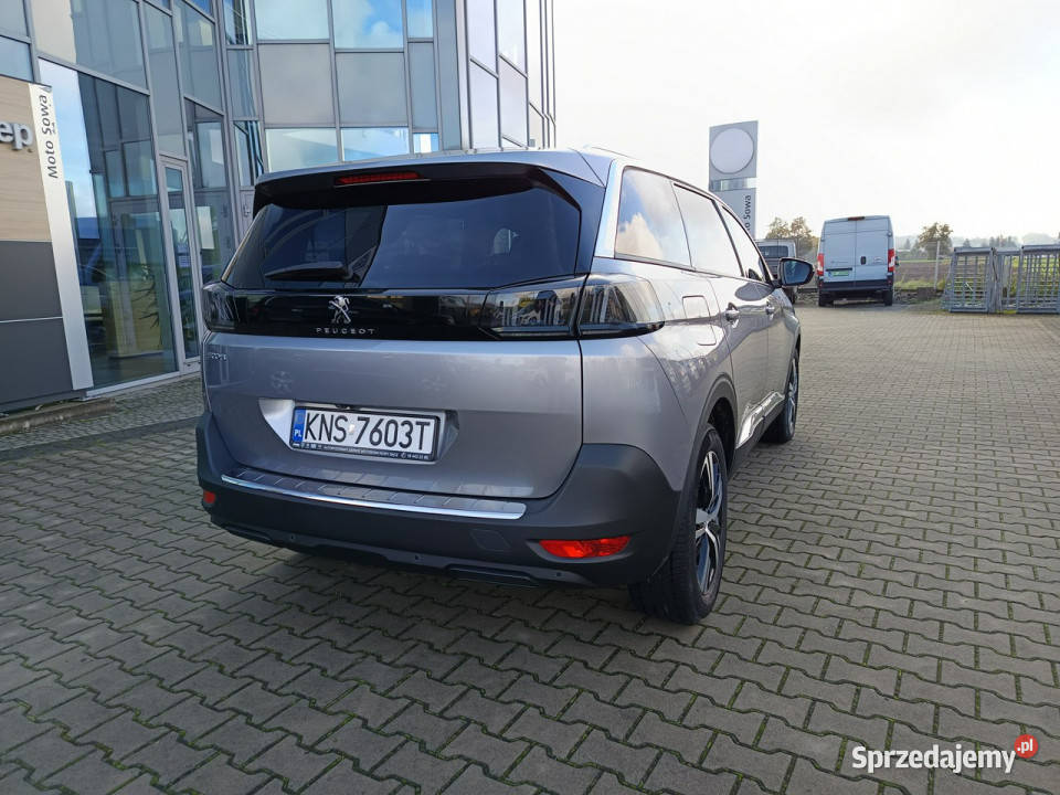 Peugeot 5008 Allure 12 130 super stan niski nieuszkodzony Nowy Sącz