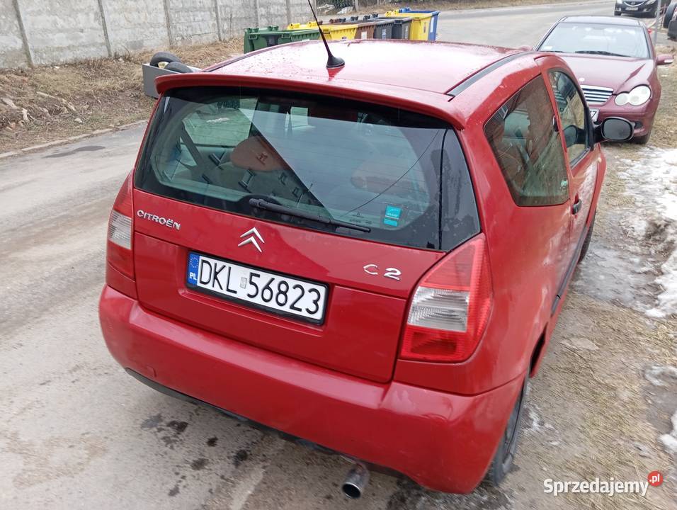 Citroen C2 14Hdi bez dpf 1398cm3 C2 Wałbrzych
