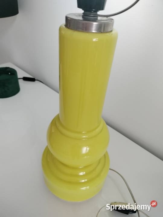 Lampa Polamszkloprl Porcelana i szkło Oleśnica