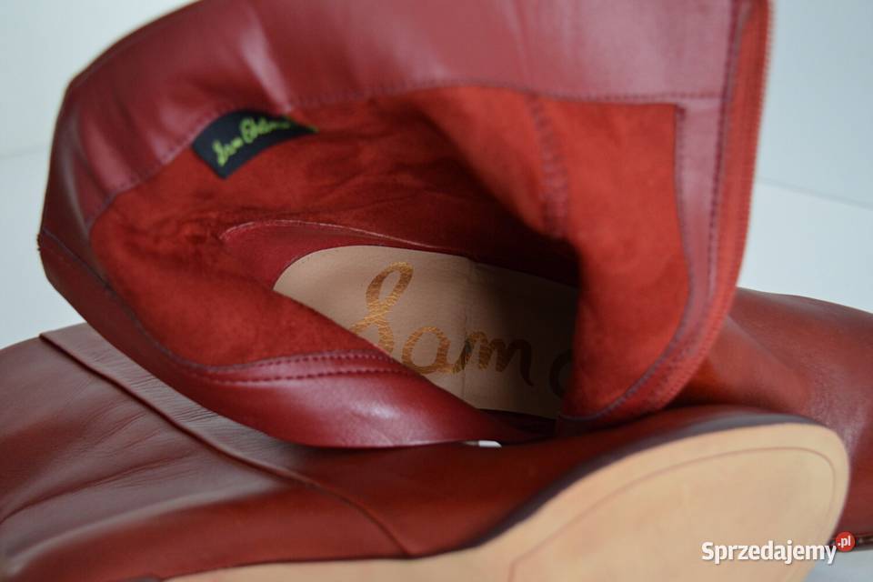 UWODZICIELSKIE rude botki Sam Edelman naturalna podlaskie Białystok