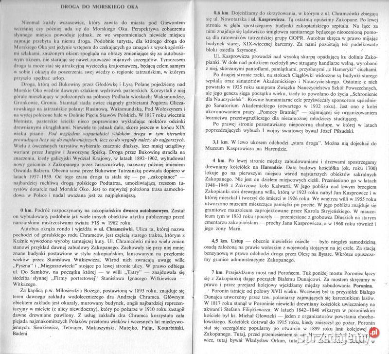 Zestaw ośmiu zakopiańskich informatorów