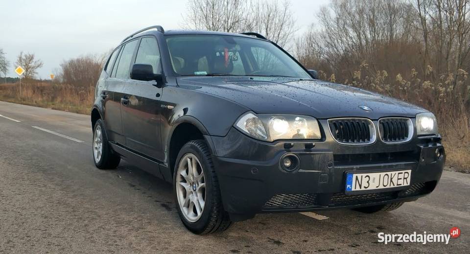 BMW X3 E83 xDrive 4X4 177 manualna mazowieckie Warszawa