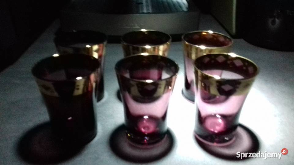 Kieliszki Radzieckie 6 sztuk Rosja ZSSR nowe Kołobrzeg sprzedam